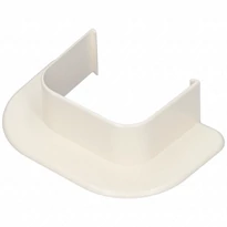 65x50 mm closing part, wall, flanged (vecamco) air conditioner decoration tube