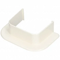 90x65 mm closing part, wall, flanged (vecamco) air conditioner decoration tube