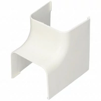 90x65 mm 90° corner part, inner, white (vecamco) air conditioner decoration tube