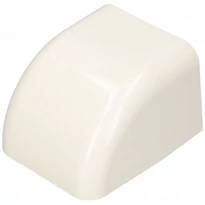 90x65 mm 90° closing part, white, uv álló (vecamco) air conditioner decoration tube