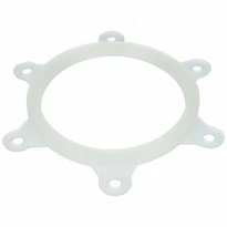 121x102x7 mm sealing, closing lid, 6-hole, white, új típusú HAJDU K type boiler 10 in a pack csomag