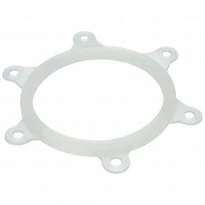 121x102x7 mm sealing, closing lid, 6-hole, white, új típusú HAJDU K type boiler 25db-os csomag