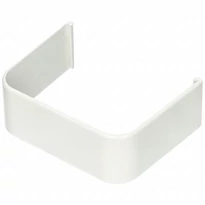 90x65 mm extension, outer, white, pvc (canalplast) air conditioner decoration tube