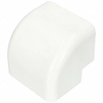 125x75 mm 90° corner part, outer, white, uv álló (canalplast) air conditioner decoration tube