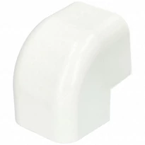 65x50 mm 90° corner part, outer, white, uv álló (canalplast) air conditioner decoration tube