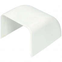 90x65 mm 90° closing part, white, uv álló (canalplast) air conditioner decoration tube