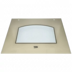 glass, door outer (original) BEKO oven / ORDER ONLY