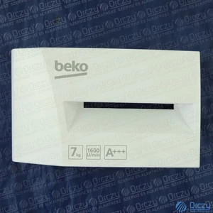 front panel, detergent drawer (original) BEKO washing machine / ORDER ONLY