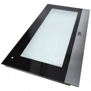 glass, door outer (original) BEKO oven / ORDER ONLY