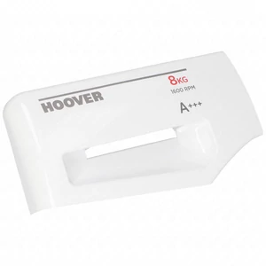 front panel, detergent drawer (original) HOOVER washing machine / ORDER ONLY