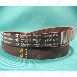 1240 6pje ribbed belt, black ((original), HUTCHINSON) WHIRLPOOL washing machine / ORDER ONLY