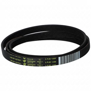 5pje 1266 5pje ribbed belt, black (HUTCHINSON) WHIRLPOOL washing machine