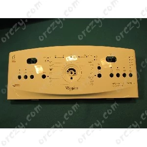 cover, control panel (original) WHIRLPOOL washing machine / ORDER ONLY