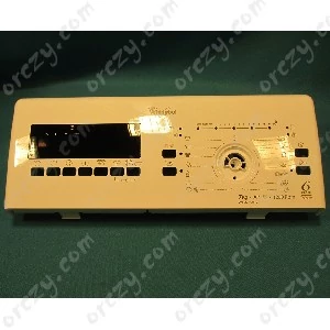 cover, control (original) WHIRLPOOL washing machine / ORDER ONLY