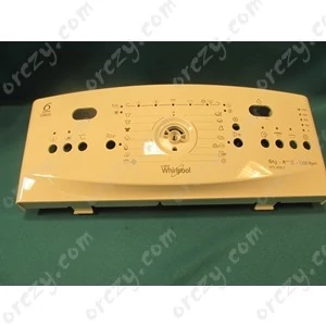cover, control (original) WHIRLPOOL washing machine / ORDER ONLY