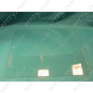 285x400 mm glass, shelf over vegetable rack (original) WHIRLPOOL refrigerator / ORDER ONLY