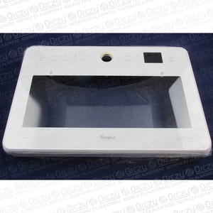 glass, door outer (original) WHIRLPOOL microwave oven / ORDER ONLY