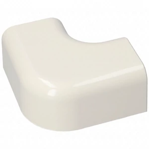65x50 mm 90° curve, flat, white, uv álló (vecamco) air conditioner decoration tube