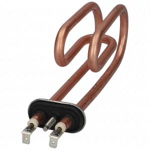 1800W heating element, réz, 90° saruval, új típusú ((original), elekthermax) HAJDU