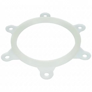 121x102x7 mm sealing, closing lid, 6-hole, white, új típusú HAJDU K type boiler 10 in a pack csomag