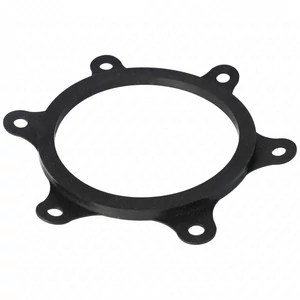 121x102x7 mm sealing, closing lid, 6-hole, black, új típusú HAJDU K type boiler