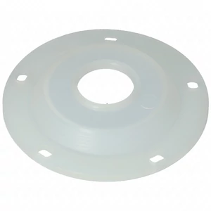 130x35 mm sealing, closing lid, 5 lyukú, sima, white, stub nélkül ISEA boiler /bzt208/