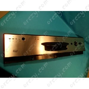 front panel (control panel cover, inox) INDESIT dishwasher / ORDER ONLY
