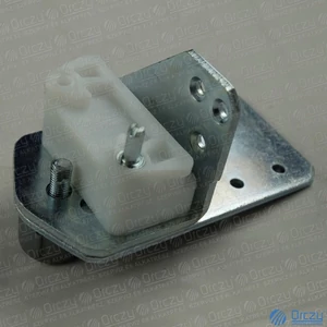 hinge, lower right (original) INDESIT refrigerator / ORDER ONLY