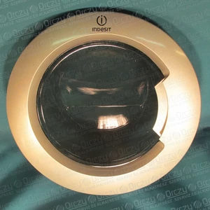 door, complete (original) INDESIT washing machine / ORDER ONLY