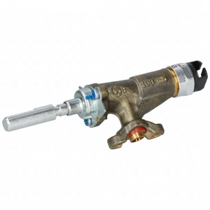 gas tap, medium (original) WHIRLPOOL / INDESIT oven / ORDER ONLY