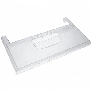 431x241x24 mm Front panel, freezer, középső, transparent (original) WHIRLPOOL / INDESIT refrigerator