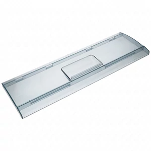 479x156x21 mm Front panel, freezer, blue-transparent (original) GORENJE refrigerator / ORDER ONLY