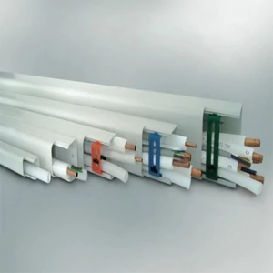 125x75 mm / 2 méter, decoration tube, fedéllel, white, fóliázott (canalplast) air conditioner