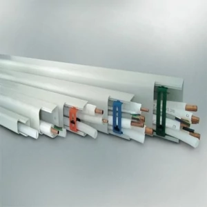 65x50 mm / 2 méter, decoration tube, fedéllel, white, fóliázott (canalplast) air conditioner 14 db/csomag