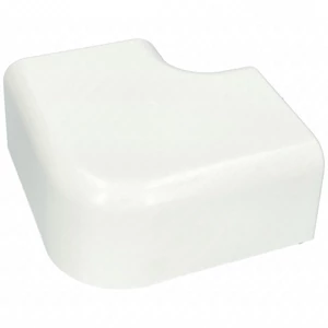 125x75 mm 90° curve, flat, white, uv álló (canalplast) air conditioner decoration tube