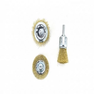 Circular brush 3 pcs, 20, 50,50mm, steel