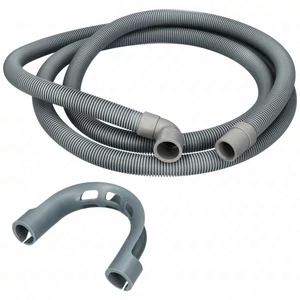 2,5 m draining hose 21/20 mm, 90° universal