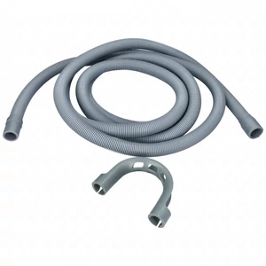 3,5 m draining hose 21/20 mm, 180° universal washing machine