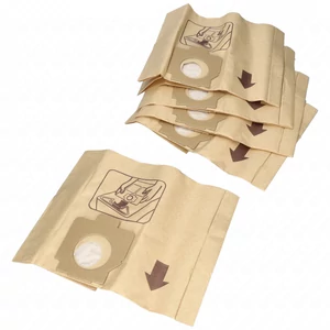 dust bag, paper 5db-os universal MOULINEX vacuum cleaner pl: b45, mx2  / ORDER ONLY