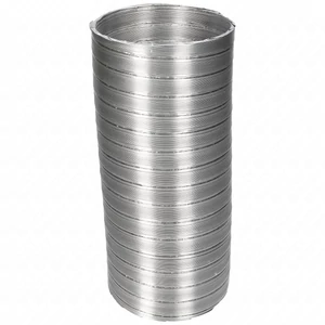 Aluflex flexibilis cső ventilátorhoz 100mm átmérőjő, hossza 1 méter, / RENDELÉSRE