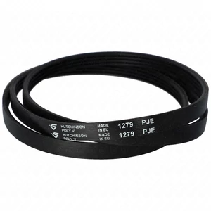 1279 4pje el ribbed belt, black (HUTCHINSON) washing machine