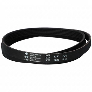 1233 5pje ribbed belt, black (HUTCHINSON) washing machine