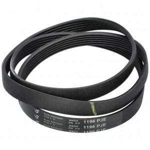 1196 6pje ribbed belt. black (HUTCHINSON) washing machine