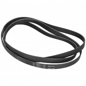 1860 h8 el ribbed belt, black (MEGADYNE) dryer machine