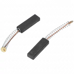 6,3x10x32 mm H16 carbon brush, plate faston, rugós universal HAJDU vacuum cleaner /(1cs=2db)