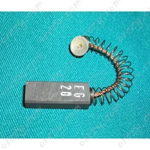 6x9x25 mm EG20 carbon brush, plate faston, rugós makita ipari kéziszerszámgép  (1cs=2db)