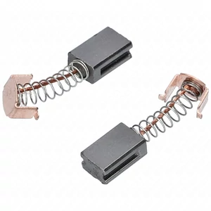 5x8x12 mm carbon brush, flap faston, rugós, hornyolt universal DIY machine (1cs=2db)