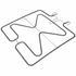 Picture 2/2 -heating element, lower (original) BOSCH oven / ORDER ONLY