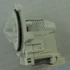 Picture 1/2 -pump, drain, 3 körmös, hátul faston-type (original) AEG washing machine / ORDER ONLY