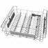 Picture 1/2 -basket, upper (original) BEKO dishwasher / ORDER ONLY